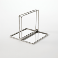 American Metalcraft 6-Inch Weighted Stainless Steel Napkin Holder