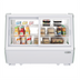 Thumbnail image #1 for KoolMore 35-Inch White Self-Service Countertop Refrigerated Display Case with Sliding Glass Doors