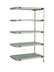 Thumbnail image #1 for MetroMax i 5-Tier Add-On Polymer Shelving Unit with Open Grid Shelves, 42W x 24D x 74H