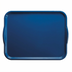 Thumbnail image #2 for Cambro Camtray® 14 x 18-Inch Rectangular Fiberglass Dietary Tray with Handles, Amazon Blue