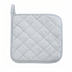 Thumbnail image #1 for Winco 8 x 8 Inch Square Silicone-Coated Cotton Pot Holder, Silver