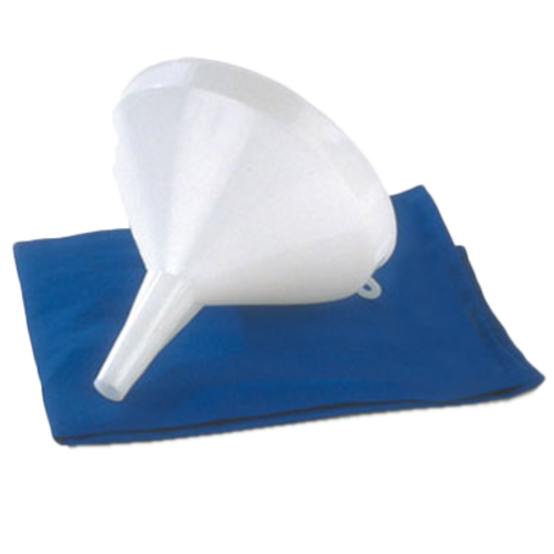 Product image #1 for Crestware 6-1/8 Inch White Poly Bar Funnel