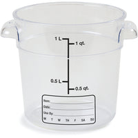 CFS Brands 1076107 StorPlus™ Commercial Food Storage Containers Case of 12