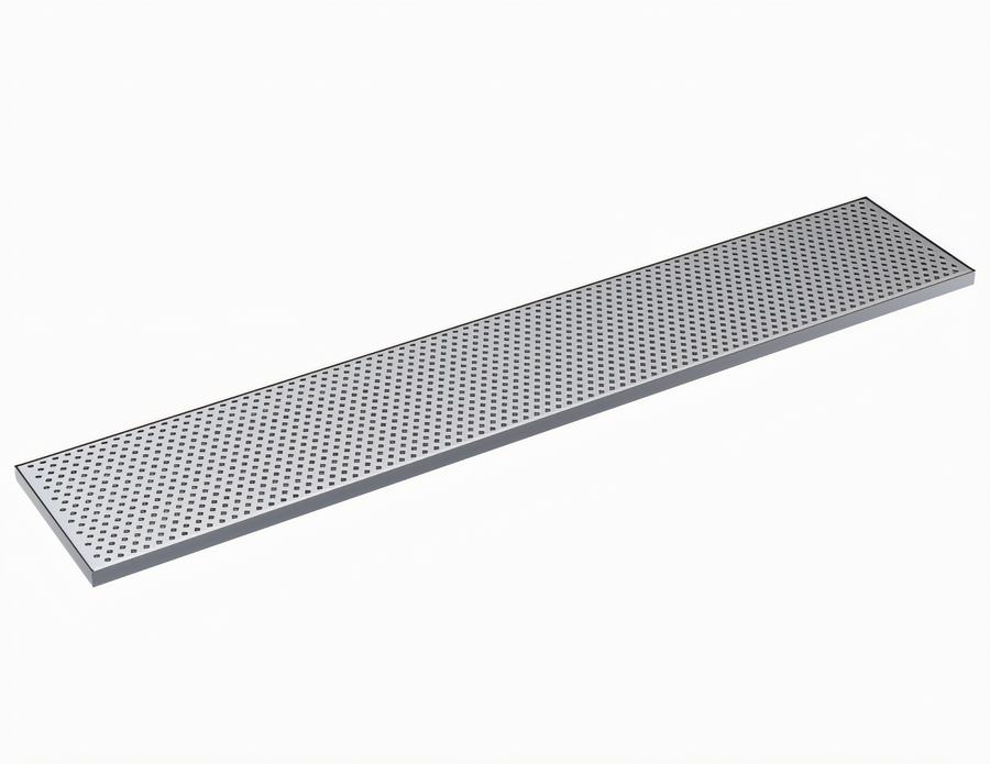 Product image #1 for Krowne 43-Inch x 8-Inch Brushed Stainless Steel Beverage Drip Tray