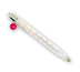 Thumbnail image #1 for 8-Inch Deep Fry/Candy Red Ball Thermometer with Adjustable Clip