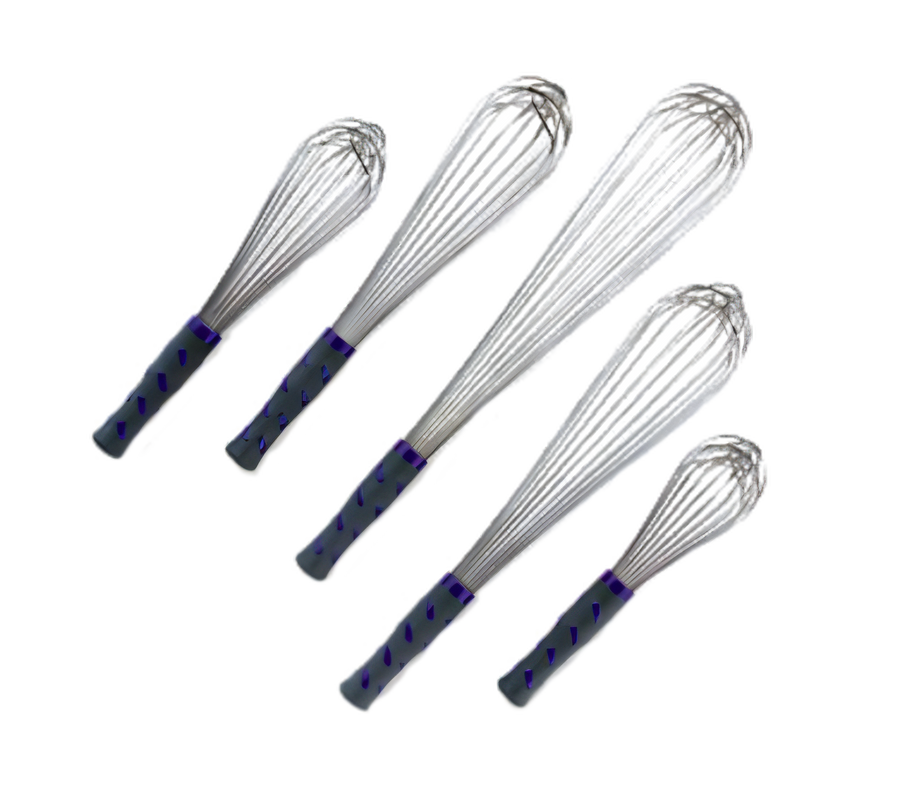 Product image #1 for Vollrath Jacob's Pride 18-Inch One-Piece Piano Whip with Purple Nylon Handle