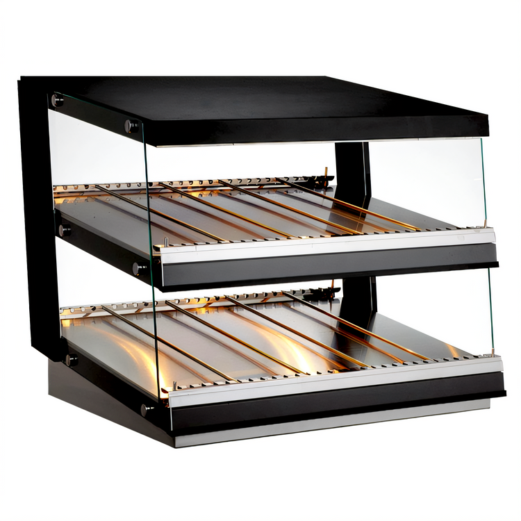 Product image #1 for Omcan USA Heated Pass-Through Countertop Hot Food Display Station, 2.3 Cu. Ft., 120V