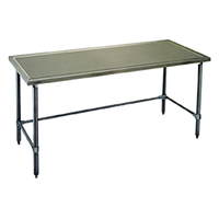 Eagle Spec-Master Marine Series Stainless Steel Work Table, 96 x 48 Inches, Marine Edge