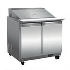 Thumbnail image #1 for Serv-Ware SP36-12M-HC Serv-Ware Refrigerated Prep Tables