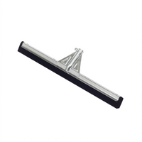 Rubbermaid Commercial 30-Inch Heavy Duty Floor Squeegee with Flexible Dual Moss Rubber Blade, Black