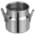 Thumbnail image #1 for Winco DDSD-101S Tabletop Stainless Steel Mini Milk Can with Handles, 3 oz Case of 144