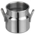Thumbnail image #1 for Tabletop Stainless Steel Mini Milk Can with Handles, 3 oz