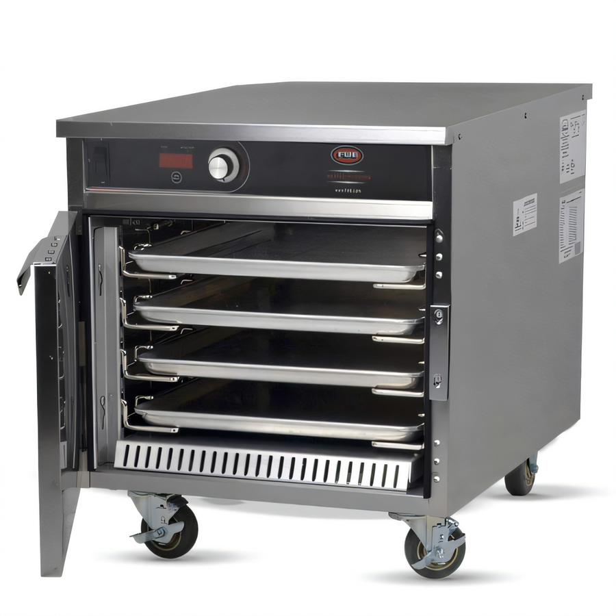 Product image #1 for FWE Handy Line HLC-1826-4-UC Mobile Undercounter Heated Holding Cabinet, 4 Full-Size / 8 Half-Size Pan Capacity