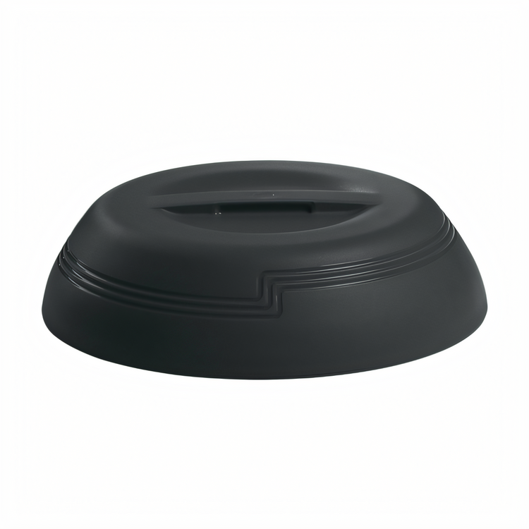 Product image #2 for Cambro Shoreline Low Profile Insulated Dome Cover for 9-Inch Plate, Black