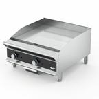 Thumbnail image #1 for Vollrath GGMDM-18 18-Inch Medium-Duty Countertop Flat-Top Gas Griddle, Manual Controls, 28,000 BTU, Natural Gas-Ready
