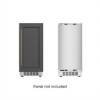 Thumbnail image #1 for Koolmore KM-BIM57-PR Panel-Ready Built-In Ice Machine with Bin, 57 lb/Day Half-Dice Ice, Air-Cooled, Stainless Steel