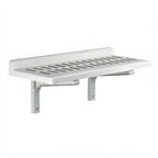 Thumbnail image #2 for Cambro Camshelving® CSWS1436VK480 Wall-Mounted Vented Polypropylene Shelf with 2-Inch Backsplash, 36"W x 14"D x 13-1/2"H