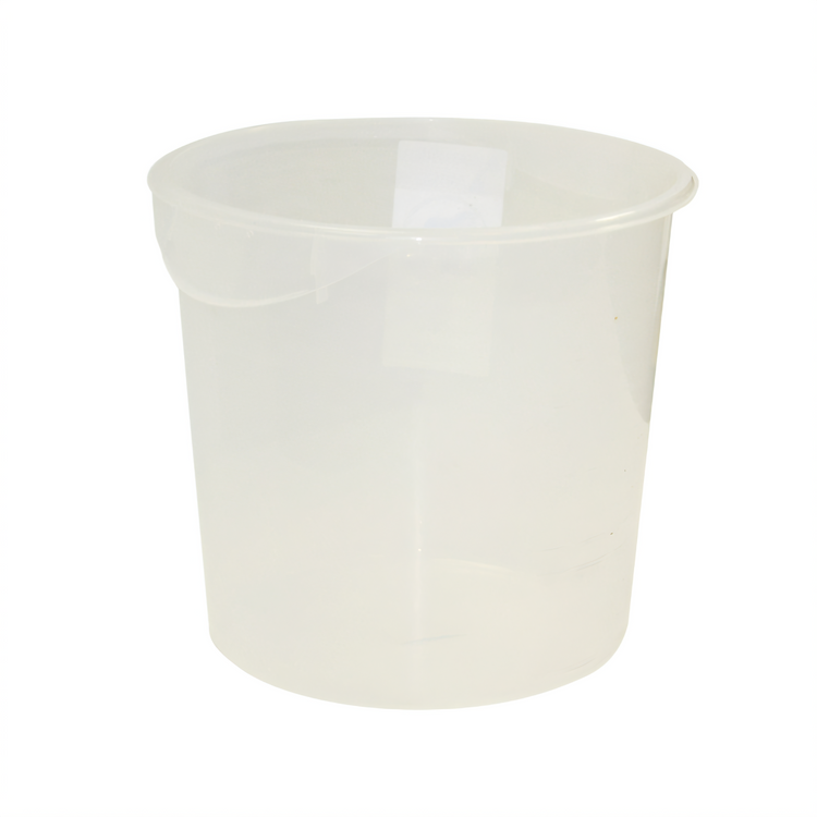 Product image #1 for Rubbermaid Commercial 18 Qt Clear Deep Round Stackable Food Storage Container
