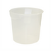 Thumbnail image #1 for Rubbermaid Commercial 18 Qt Clear Deep Round Stackable Food Storage Container