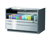 Turbo Air TOM-48UC-S-N Low Profile Drop-In Horizontal Open Refrigerated Display Case