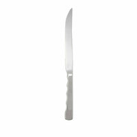 Winco 8-Inch Wavy Edge Stainless Steel Carving Knife with Hollow Handle