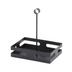 Thumbnail image #1 for American Metalcraft Black Rectangular Steel Condiment Rack