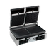 Thumbnail image #1 for Univex Double Countertop Electric Panini Press with Ribbed Cast Iron Plates
