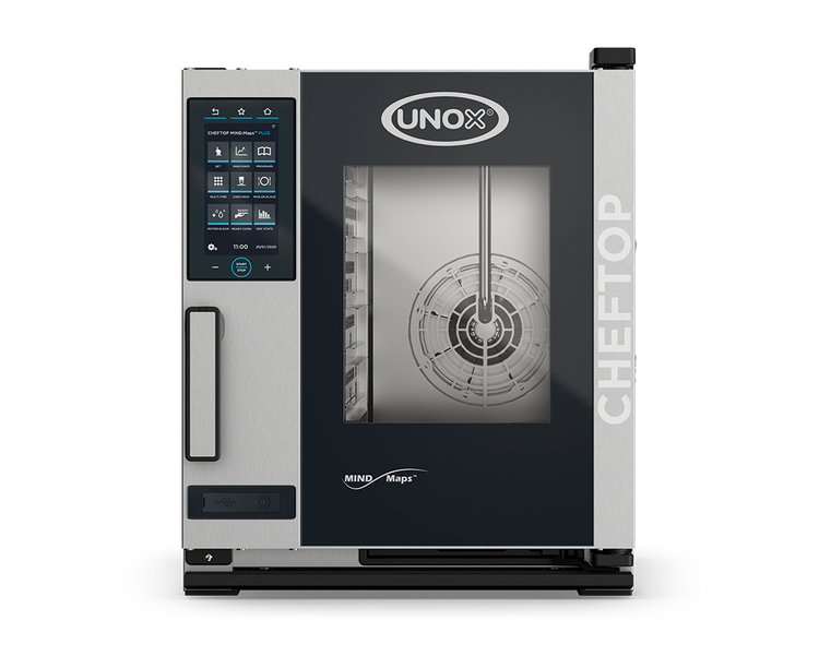 Product image #1 for UNOX CHEFTOP MIND.Maps PLUS Compact Electric Combi Oven, 5-Pan, 208/240V