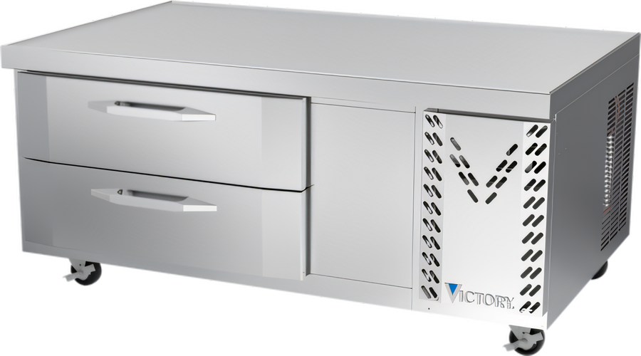 Product image #1 for Victory Refrigeration CBR52HC V-Core™ Two-Drawer Chef Base Refrigerator, 52-Inch Wide, Self-Contained