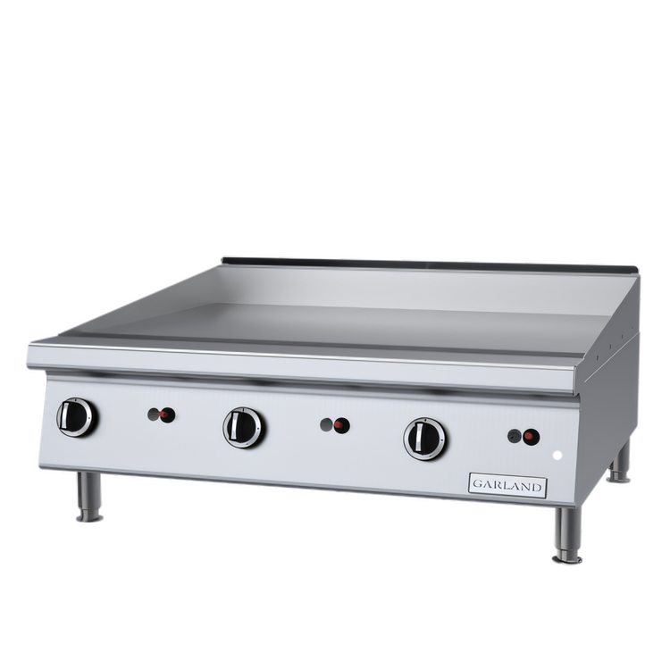 Product image #1 for Garland Signature 36-Inch Countertop Heavy-Duty Gas Griddle with Manual Hi-Lo Controls