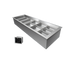 Thumbnail image #1 for Hatco CWBX-1 Drop-In Top-Mount Remote Refrigerated Well for 1 Full-Size Pan