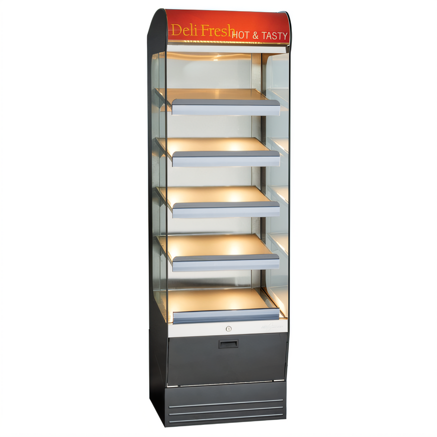 Product image #1 for Alto-Shaam Halo Heat HSM-24/5S/T 24-Inch 5-Shelf Self-Service Heated Shelf Merchandiser, Floor Model