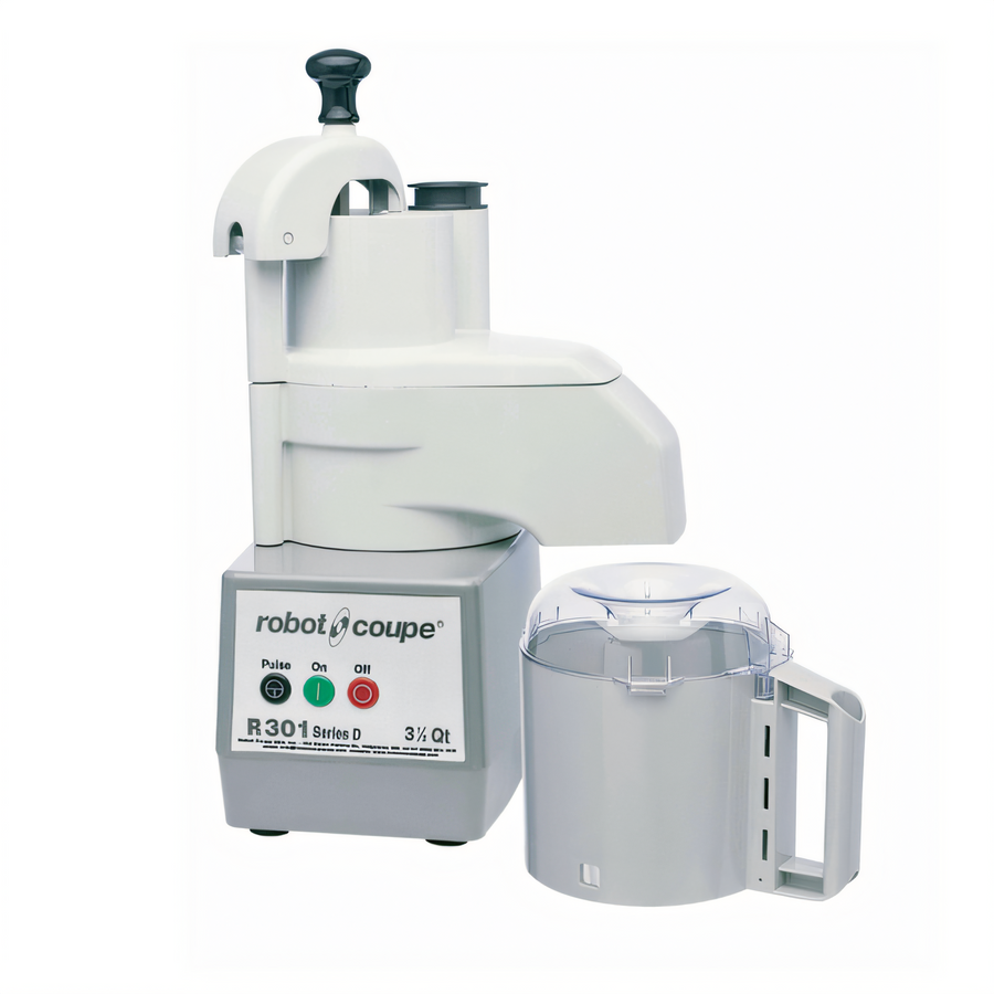 Product image #1 for Robot Coupe R301 Combination Food Processor with 3.7 Liter Bowl and Continuous Feed Kit