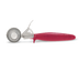 Thumbnail image #1 for Hamilton Beach Commercial #24 Portion Control Disher with Microban Ergo Handle and Pan Rest, Red, 1 to 1.8 oz