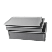 American Metalcraft Dough Retarding Box Cover for DRB-18263 and DRB-18266, White ABS Plastic