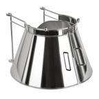 Thumbnail image #1 for Varimixer ERGO 100 Qt. Fully Shielded Left Stainless Steel Bowl Guard