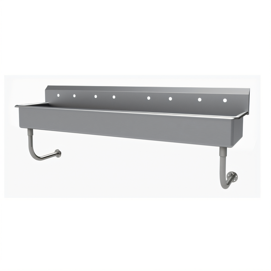 Product image #1 for Advance Tabco FS-WM-80 Multiwash Wall-Mounted Hand Wash Sink, 80 Inch, 304 Stainless Steel