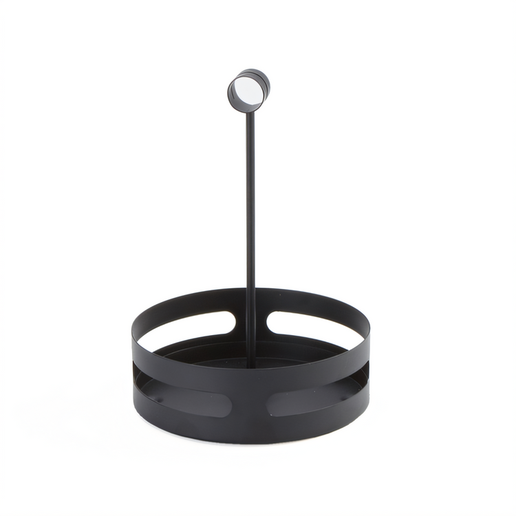 Product image #1 for American Metalcraft Round Steel Condiment Rack, 6-1/4 Inch Dia. x 9-1/4 Inch H