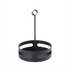 Thumbnail image #1 for American Metalcraft Round Steel Condiment Rack, 6-1/4 Inch Dia. x 9-1/4 Inch H