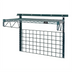 Thumbnail image #1 for Quantum Store Grid Medium-Duty Wall-Mounted Shelving Starter Kit with Grid Panel