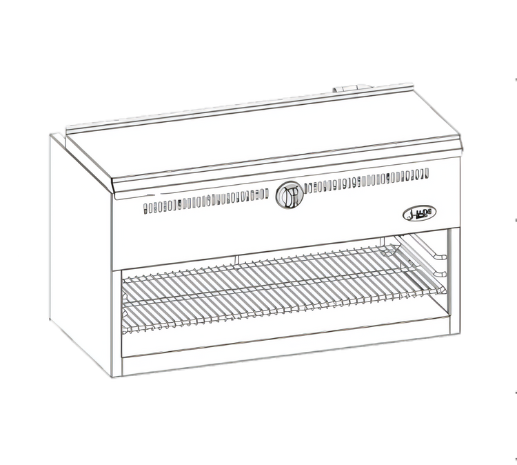Product image #1 for Bistro 24-Inch Wall-Mount Gas Cheesemelter with Infrared Burner