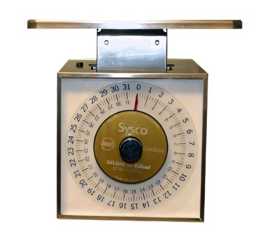 Product image #1 for Edlund DR-2 OP Deluxe Portion Control Dial Scale with Oversized Platform