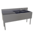 Thumbnail image #1 for Glastender Three-Compartment Stainless Steel Underbar Sink Unit with Left Drainboard, 60W x 19D