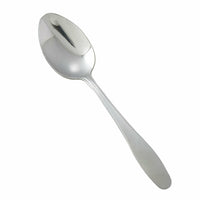 Winco Manhattan 6-1/8-Inch Teaspoon, Heavy Weight, Satin Finish, 18/0 Stainless Steel