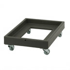 Thumbnail image #2 for Cambro Camdolly® CD2028110 Open-Frame Polyethylene Dolly, 350 lb. Capacity, Black, 4 Heavy-Duty 3-Inch Swivel Casters