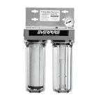 Thumbnail image #1 for Everpure EV979782 Twin Steamer Water Filtration System with ScaleStick and Carbon Block, 5 Micron, 6 GPM, 1/2 Inch FNPT