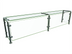 Thumbnail image #1 for Hatco Flav-R-Shield EP12 Full-Service Single-Sided Pass-Over Food Shield, 2 Bays, 72W x 12D x 18H