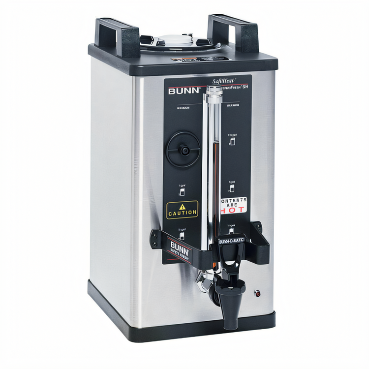 Product image #1 for BUNN Soft Heat Satellite Coffee Server, 1.5 Gallon, Portable, Stainless Steel