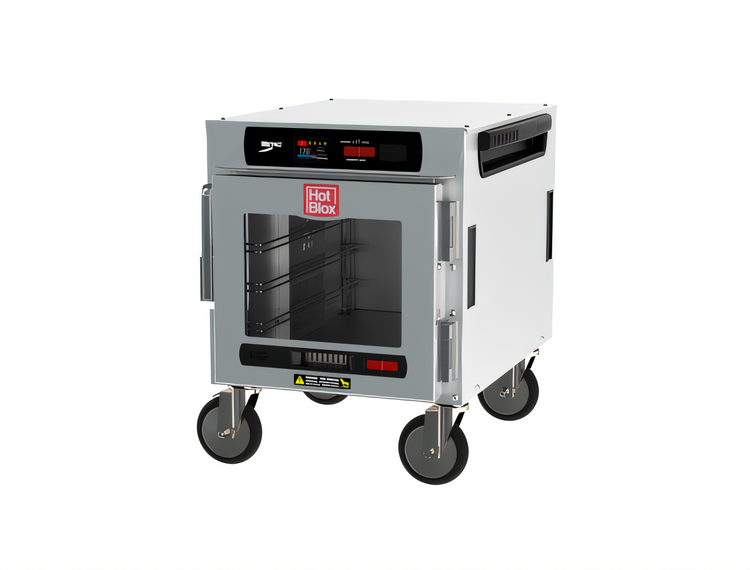 Product image #1 for Metro HotBlox Narrow 4-Pan Undercounter Insulated Holding Cabinet with Clear Door and Digital Touchscreen Controls