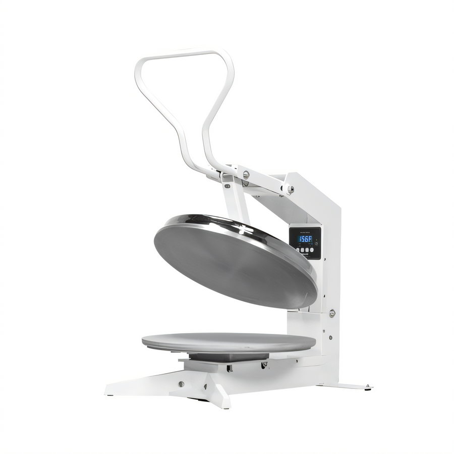 Product image #1 for Flex X1 Countertop Manual Dough Press with Heated Upper Platen, 18-Inch Capacity